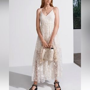 Maje Romantic Lace Dress